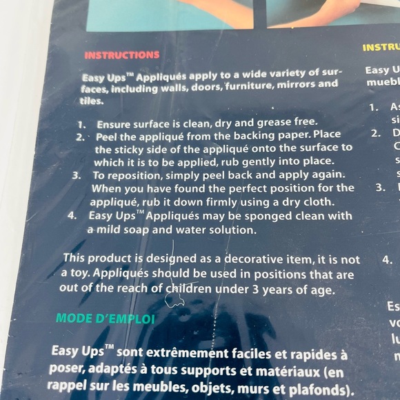 Astronaut Space Wall Stickers Pack Of 36 Stickers Village Easy Ups NEW Kids - Picture 9 of 9